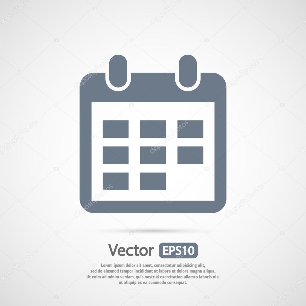 Calendar icon design