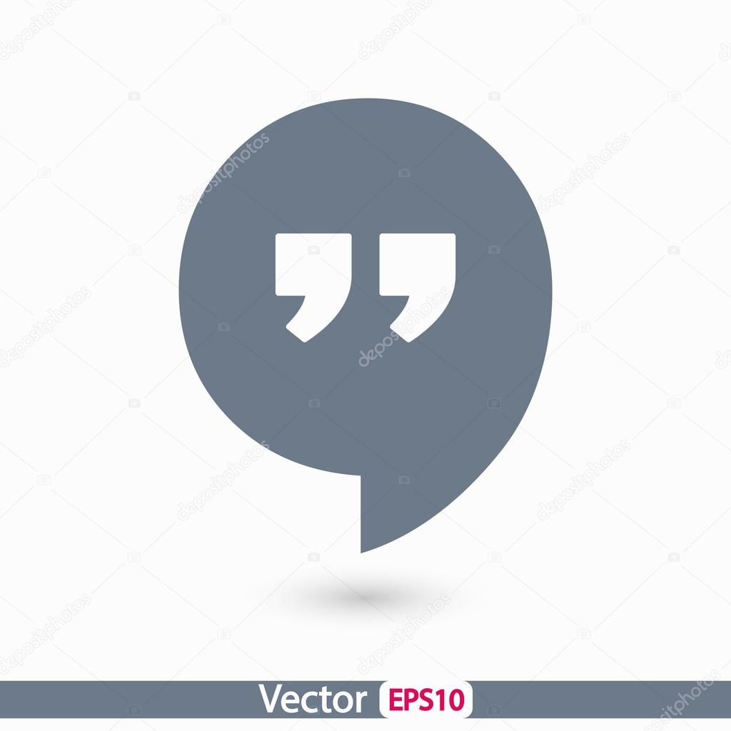 Dialog Speech bubble icon