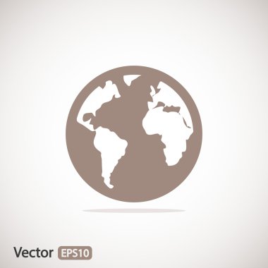 Gezegen simgesi tasarım