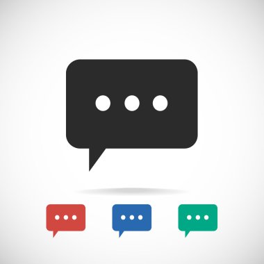 konuşma balonu simgesi