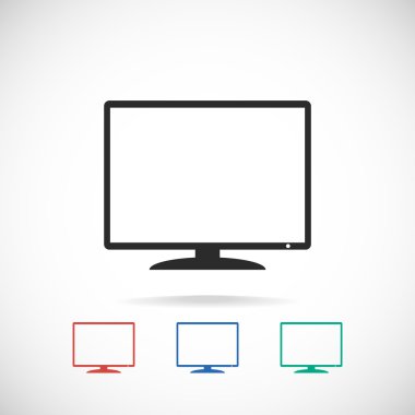 Monitör simgesi tasarım