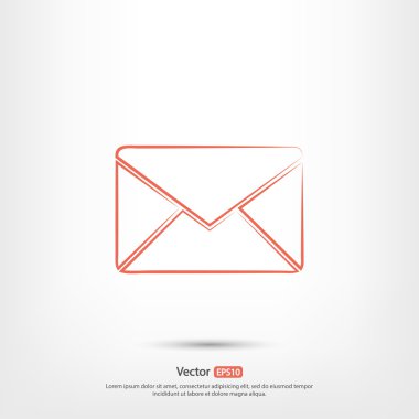 zarf e- posta simgesi