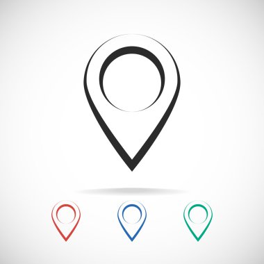 İşareti simgesini, işaretçi