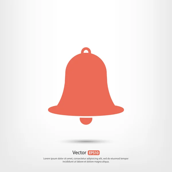 Bell pictogram ontwerp — Stockvector