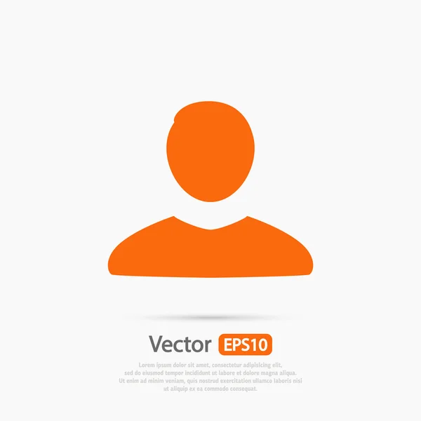 Business man icon — Vector de stoc