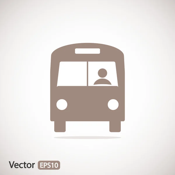 버스 아이콘 디자인 — 스톡 벡터