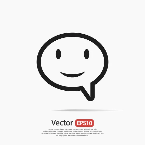 Icono de burbujas de voz — Vector de stock