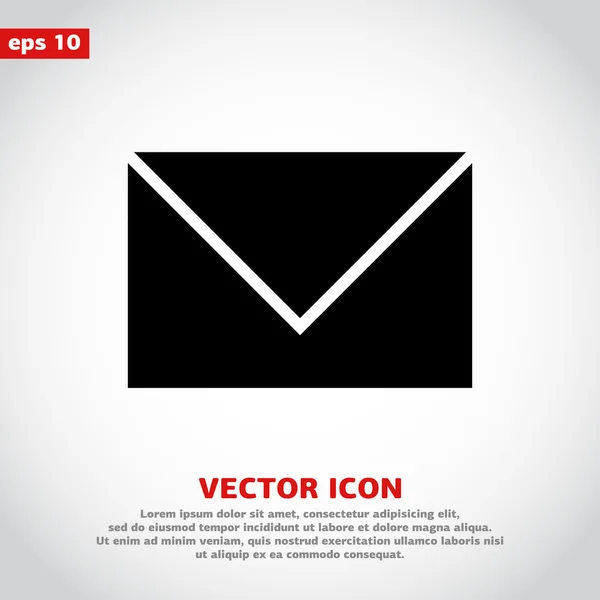 Sobre icono de correo — Vector de stock