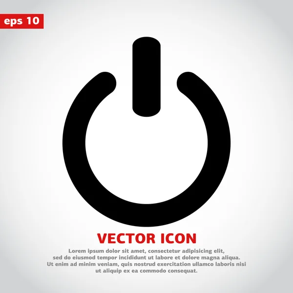 Teljesítmény ikon tervezés — Stock Vector