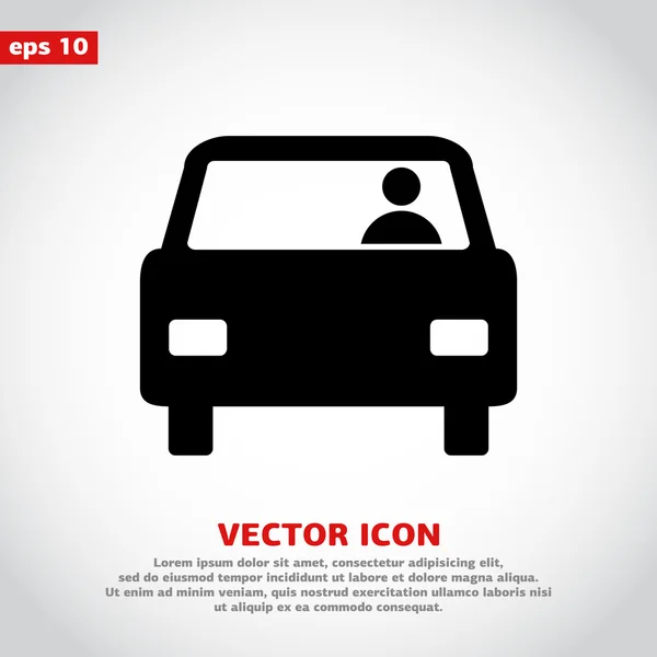 Diseño de icono de coche — Archivo Imágenes Vectoriales