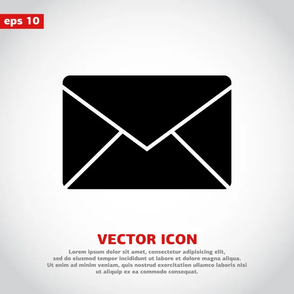 Sobre icono de correo — Vector de stock