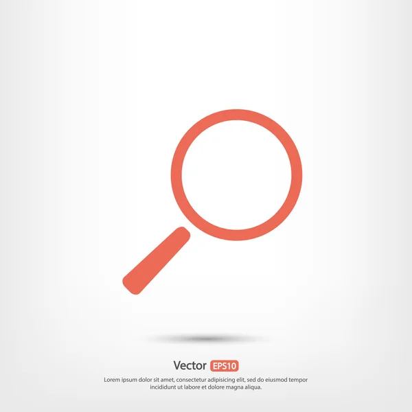 Search icon design — Stock Vector