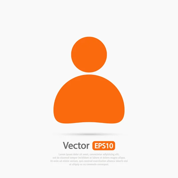 Business man icon — Vector de stoc