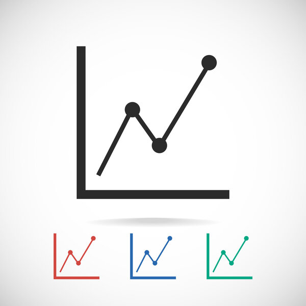 Инфографика, значок диаграммы
