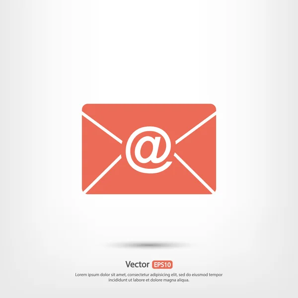 Sobre icono de correo — Vector de stock