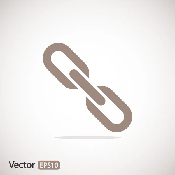 Icono de eslabón — Vector de stock