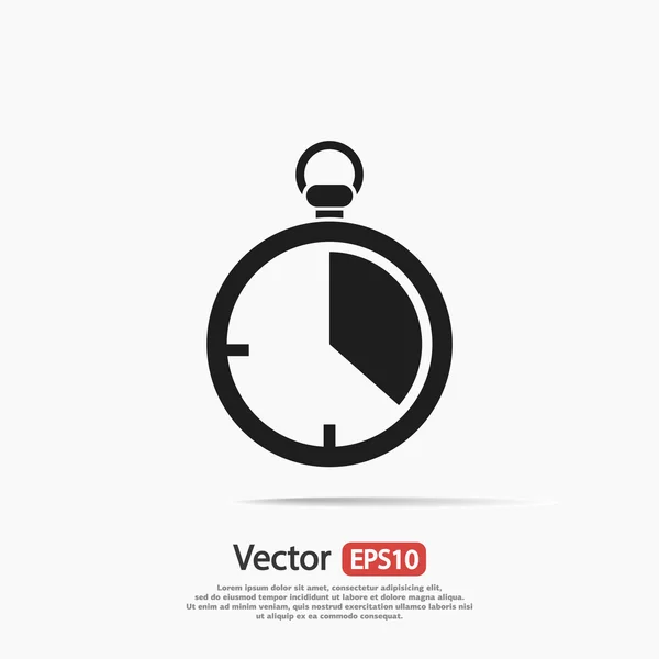 Stopwatch pictogram ontwerp — Stockvector