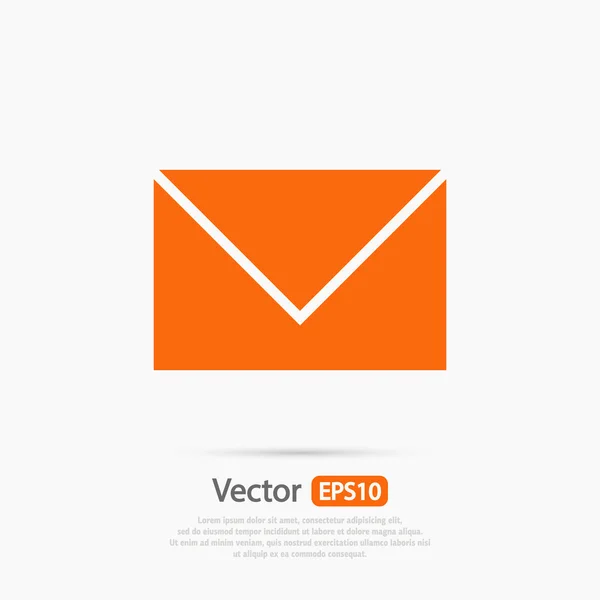 Pictogram envelop post — Stockvector