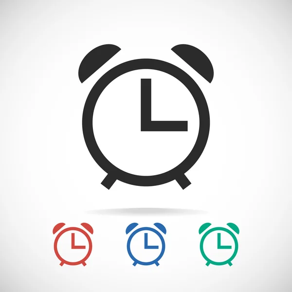 Reloj icono de diseño — Archivo Imágenes Vectoriales