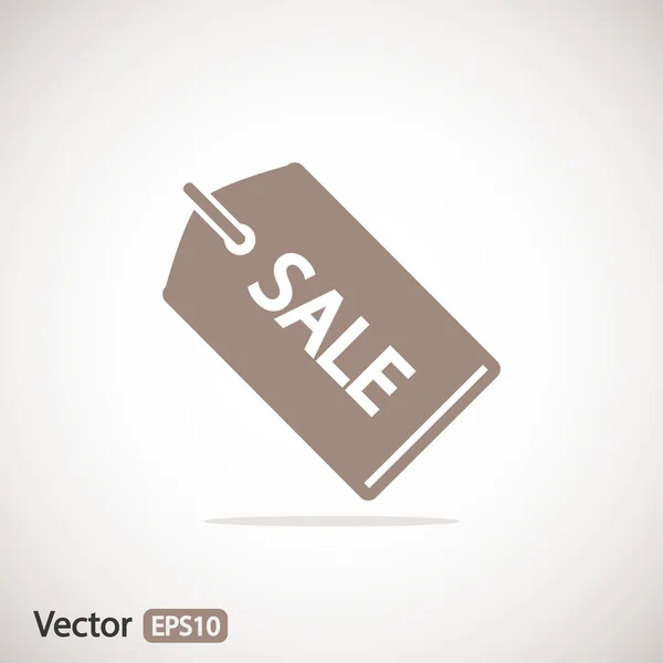 Verkoop label pictogram design — Stockvector