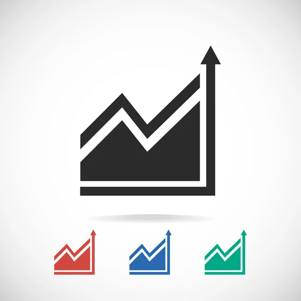 Infographic, chart  icon — Stock Vector