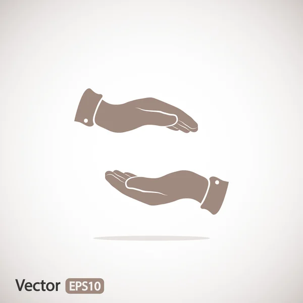 Handen pictogram ontwerp — Stockvector