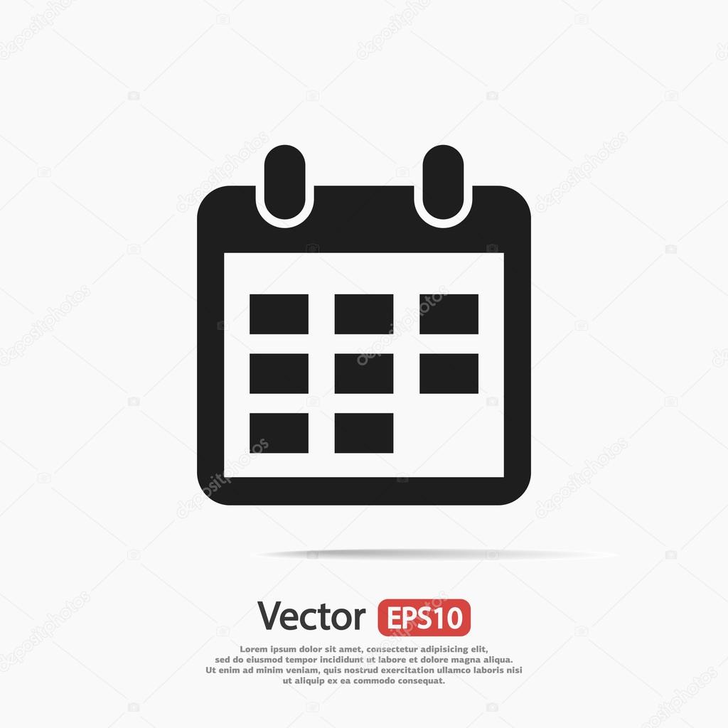 Calendar icon design