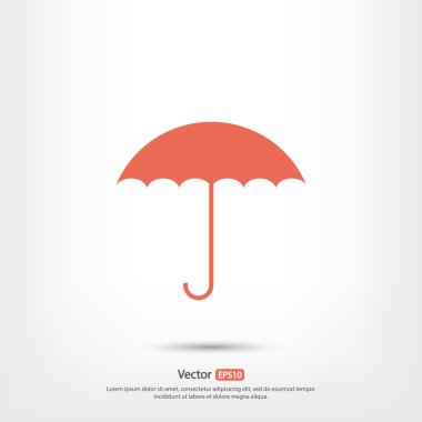 Şemsiye simgesi tasarım