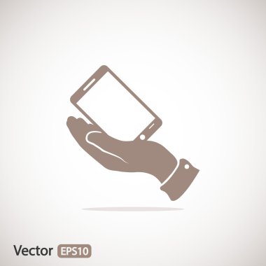 Mobil akıllı telefon simgesi