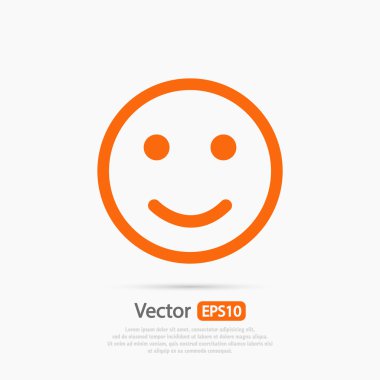 Gülümseme simgesi tasarım