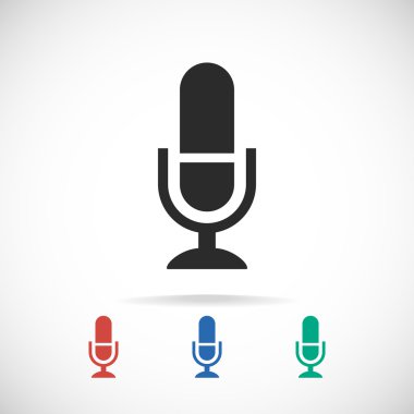 mikrofon simgesi tasarım