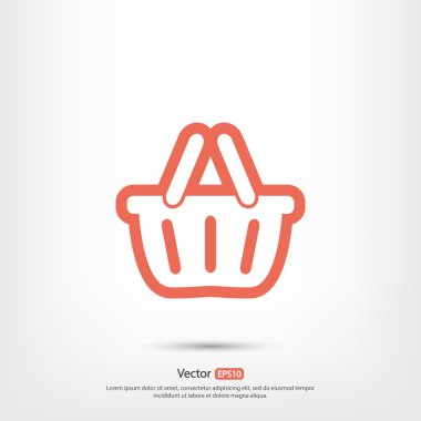 Alışveriş sepeti simgesi