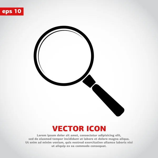 Пошук icon дизайн — стоковий вектор