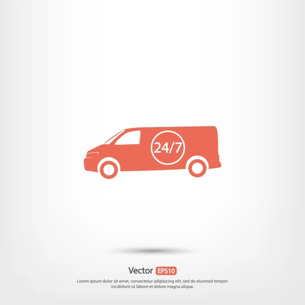 Lading pictogram. Delivery Service — Stockvector