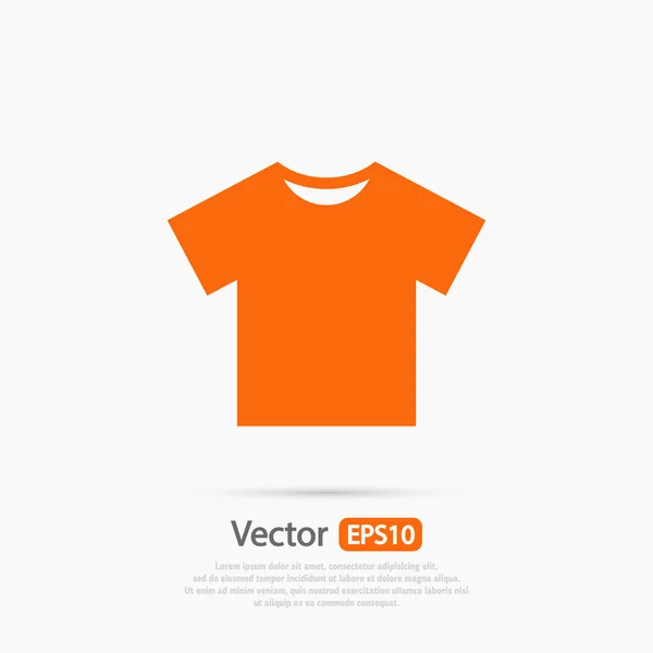 Tshirt σχεδιασμού εικονίδιο — Διανυσματικό Αρχείο