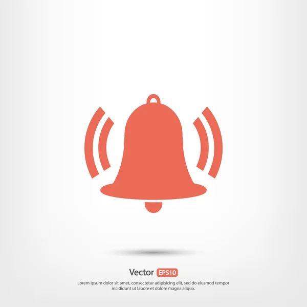 Bell pictogram ontwerp — Stockvector