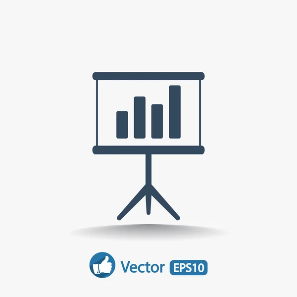 Raad van bestuur ontwerp pictogram — Stockvector