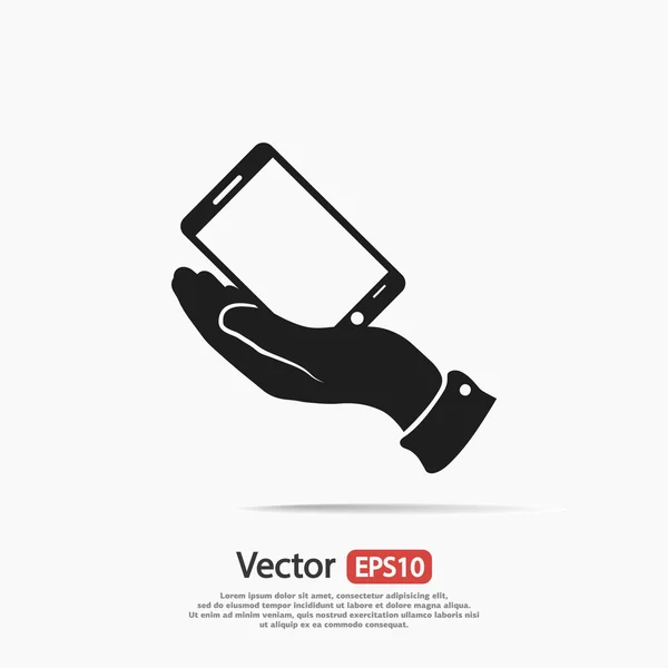 Mobile smartphone icon — Stock Vector