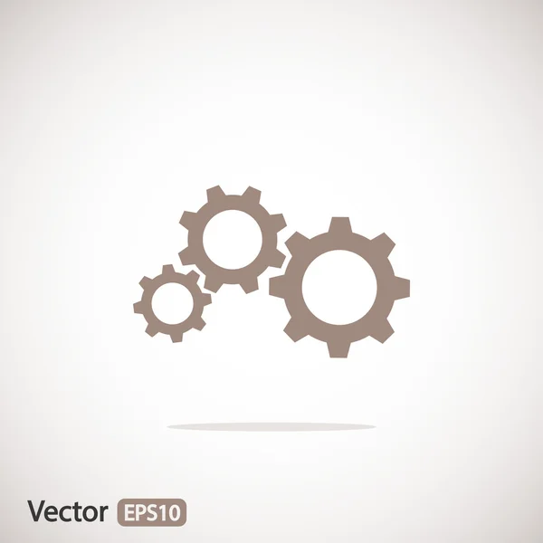 Gear icon design — Stock Vector