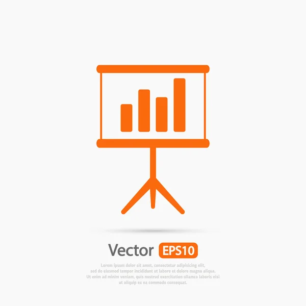 Raad van bestuur ontwerp pictogram — Stockvector