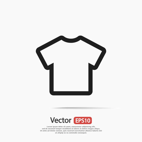 Tshirt Icon design — Stock Vector