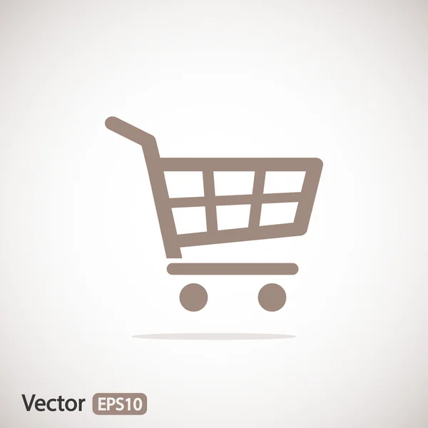 Ícone da cesta de compras — Vetor de Stock