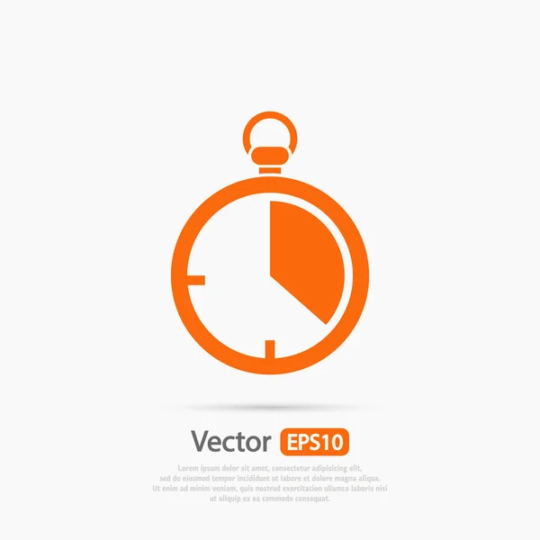 Stopwatch pictogram ontwerp — Stockvector