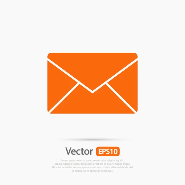 Pictogram envelop post — Stockvector