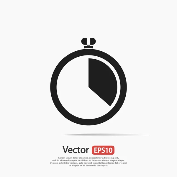 Stopwatch pictogram ontwerp — Stockvector
