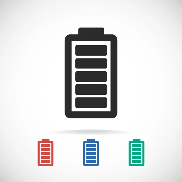 Batterij lading pictogram — Stockvector