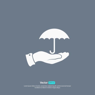 Şemsiye simgesi tasarım