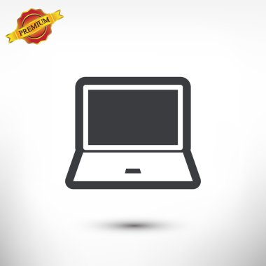 Dizüstü bilgisayar simgesi tasarım