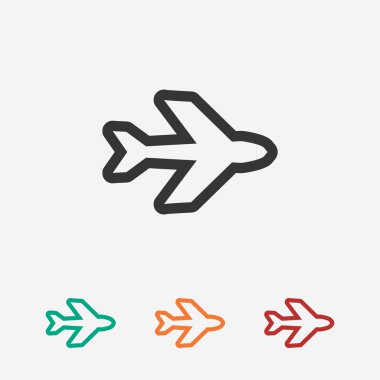 uçak sembol tasarımı