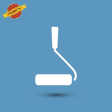 Silindir simge düz tasarım stil